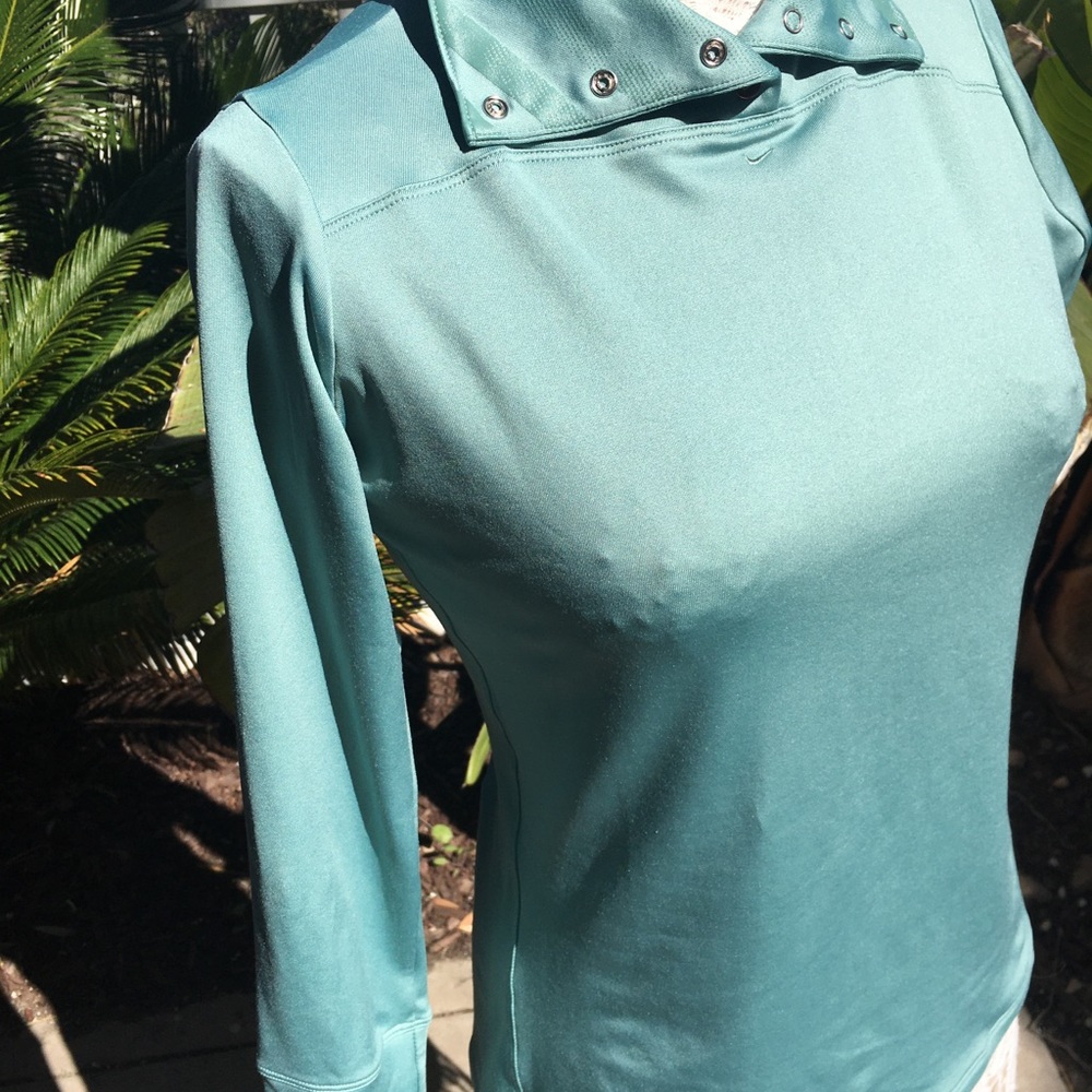 Nike Womens Golf Dri-Fit Athletic Top sz Small